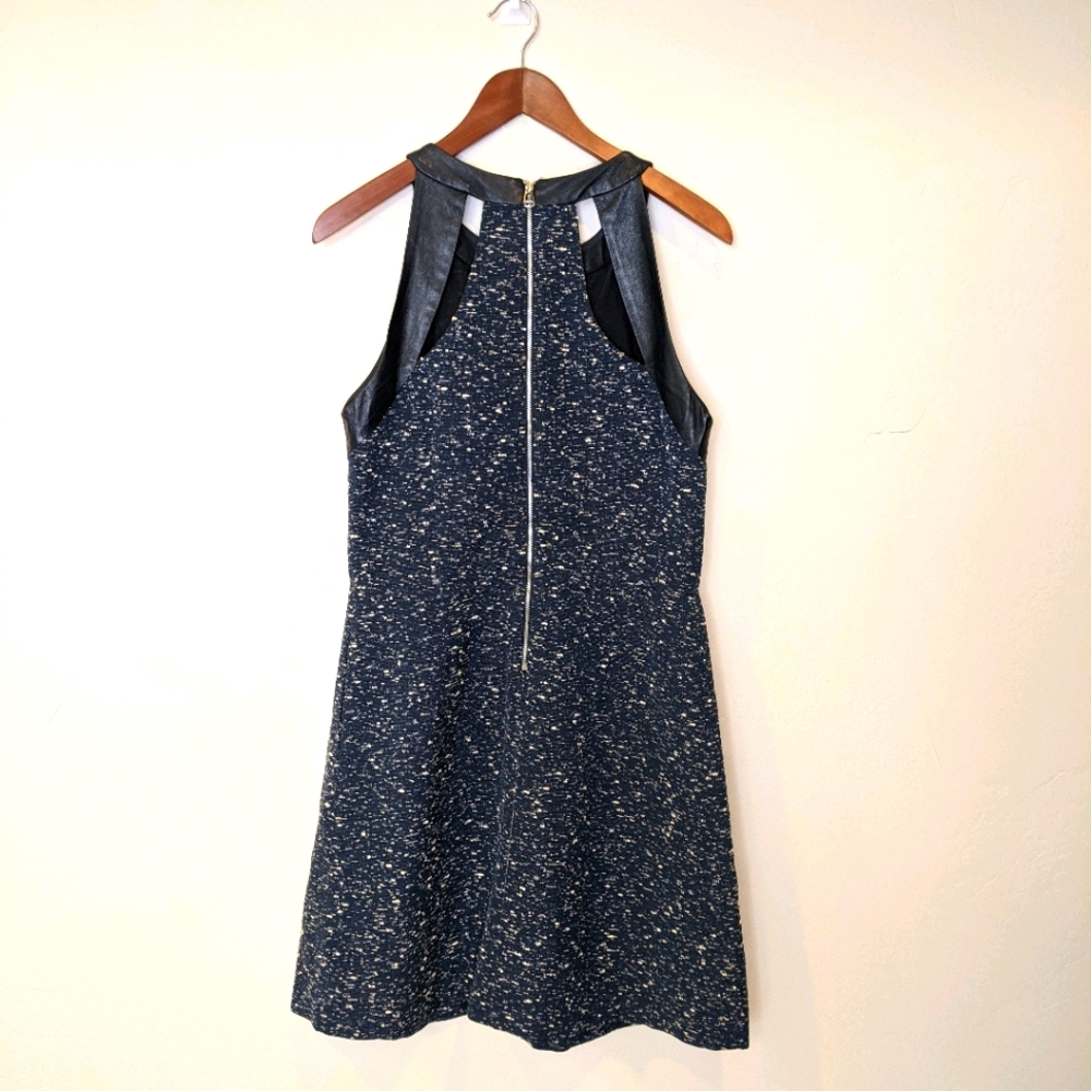 Sea New York blue cream tweed dress - Picture 5 of 10